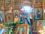 Праздник пограничников в храме Донской иконы Божьей Матери г. Новошахтинска