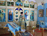 В престольный праздник Преосвященнейший епископ Симон совершил Божественную литургию в храме Казанской иконы Божией Матери г. Гуково