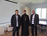 Иерей Андрей Ковалев встретился с начальником Шахтинского филиала ГБУ РО «Наркологический диспансер» Добреля О. П.
