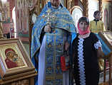 Поздравления в день тезоименитства принял настоятель Донского храма г. Новошахтинска протоиерей Роман Амплеев