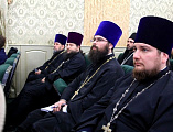 Правящий архиерей Шахтинской епархии Преосвященнейший епископ Симон возглавил годовое собрание духовенства Шахтинской епархии
