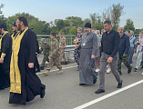 От Верхнего Дона до Спасо-Преображенского монастыря Волгоградской области – Преосвященнейший епископ Симон возглавил крестный ход из станицы Боковской