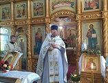 Поздравления с 19-летием назначения настоятелем Донского храма г. Новошахтинска принял протоиерей Роман Амплеев.