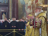 Патриаршая Литургия в Храме Христа Спасителя предварила открытие Международных Рождественских чтений