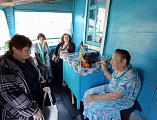 Православный клуб Багаевского благочиния посетил нуждающихся в хуторе Арпачин