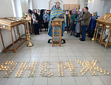 В Донском храме Новошахтинска отметили Благовещение Пресвятой Богородицы
