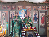 В день преставления преподобного Сергия, игумена Радонежского в храме-часовне хутора Земцов Боковского района отметили престольный праздник