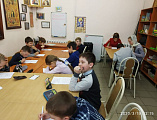 Второй тур Кирилло-Мефодиевской олимпиады по Священной истории и Закону Божию прошел в Донском храме г. Новошахтинска