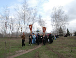 В неделю Крестопоклонную, в праздник Благовещения Пресвятой Богородицы в слободе Верхнемакеевка состоялся Крестный ход