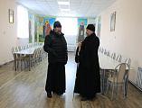 Епископ Симон совершил рабочий визит в Покровский храм города Новошахтинска