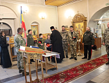 Традиционная встреча с духовником и приведение к присяге казаков станицы Мало- Несветаевской состоялись в храме Донской иконы Богородицы