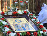 В праздник Вознесения Господня Преосвященнейший епископ Симон совершил Божественную литургию в Покровском кафедральном соборе г. Шахты