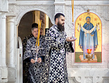 В Великую среду Страстной седмицы епископ Симон совершил Литургию Преждеосвященных Даров в Покровском кафедральном соборе города Шахты