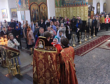 Преосвященнейший епископ Симон в день Радоницы совершил Божественную литургию в Покровском кафедральном соборе г. Шахты