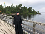 Преосвященнейший епископ Симон посетил Никольский скит острова Валаам