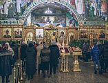 В Покровском кафедральном соборе г. Шахты совершен Новогодний молебен на благословение грядущего года