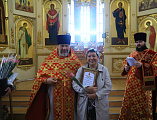 В праздник святых жен-мироносиц социальных работников Шахтинской епархии наградили епархиальными наградами