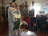 В храме великомученика Пантелеимона г. Миллерово отметили Крещение Господне