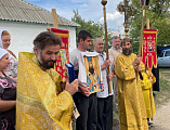 В Миллеровском районе состоялся крестный ход из станицы Мальчевской в слободу Колодези