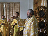 В день престольного праздника Преосвященнейший епископ Симон совершил Божественную литургию в храме святого равноапостольного князя Владимира города Шахты