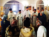 В храме Донской иконы Божией Матери молитвенно почтили день памяти преставления иеромонаха Серафима (Калинина)