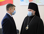 Преосвященнейший епископ Симон принял участие в пленарном заседании юбилейных XXV Димитриевских образовательных чтений «Александр Невский: Запад и Восток, историческая память народа»