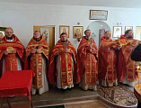 В храме посёлка Садовый прошло соборное богослужение духовенства Багаевского благочиния