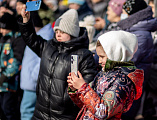 На Соборной площади города Шахты прошли народные гуляния, посвященные Масленице
