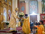 Правящий архиерей Шахтинский епархии Преосвященнейший епископ Симон посетил приход святого равноапостольного князя Владимира города Шахты