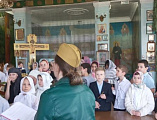 Экскурсия учащихся школы № 3 в Никольский храм