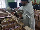 Освящение куличей и яиц в х. Табунщиково