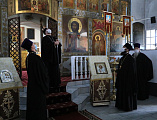 Преосвященнейший епископ Симон с архипастырским визитом посетил приходы Верхнего Дона