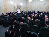 Сотрудник ОВЦС диакон Фёдор Шульга выступил перед духовенством Шахтинской епархии на тему «Позиция Русской Православной Церкви в сфере межправославных отношений и деятельность Отдела внешних церковных связей»