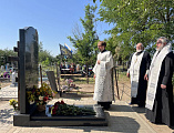 С архипастырским визитом Преосвященнейший епископ Симон посетил Георгиевское архиерейское подворье хутора Киреевка