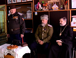 Священник принял участие в празднике юных казачат