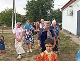 В храме Архангела Михаила села Первомайское отметили праздник Успения Пресвятой Богородицы