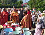 Престольный праздник отметили в Свято-Пантелеимоновском храме г. Миллерово