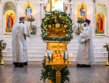 Преосвященнейший епископ Симон совершил панихиду по архиепископу Александру (Тимофееву), своему духовному наставнику