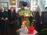 В храме преподобного Серафима Саровского пос. Отрадный Багаевского района отметили престольный праздник