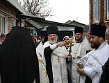 Престольный праздник молитвенным торжеством отметил храм Архистратига Михаила пос. Каменоломни
