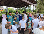 Молебен на начало нового учебного года прошёл в храме великомученика и целителя Пантелеимона