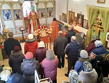 В храме мученицы Татианы при ДонГАУ Нижнедонского благочиния поселка Персиановский иеромонах Николай (Наметышев) совершил Божественную литургию в день памяти Мученицы Татианы и с нею в Риме пострадавших