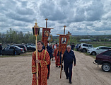 Пасхальный крестный ход состоялся в станице Боковской
