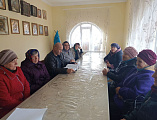 В храме Архистратига Михаила хутора Ёлкина состоялось очередное занятие библейской группы