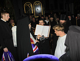 Преосвященнейший епископ Симон совершил монашеский постриг клирика Шахтинской епархии протоиерея Олега Лукьянчикова с наречением имени Игнатий