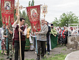 Приход в честь святого праведного Иоанна Кронштадтского соборным богослужением отметил престольный праздник и свое 10-летие