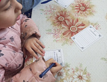 В воскресной школе села Первомайского прошло занятие о церковных записках и Таинстве Евхаристии