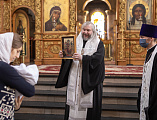 Епископ Шахтинский и Миллеровский Симон совершил таинство Крещения