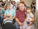 Молебен на начало учебного года и торжественная линейка в воскресной школе Покров