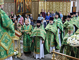 Шахтинская епархия молитвенно отметила 5-летнюю годовщину епископской хиротонии своего правящего архиерея